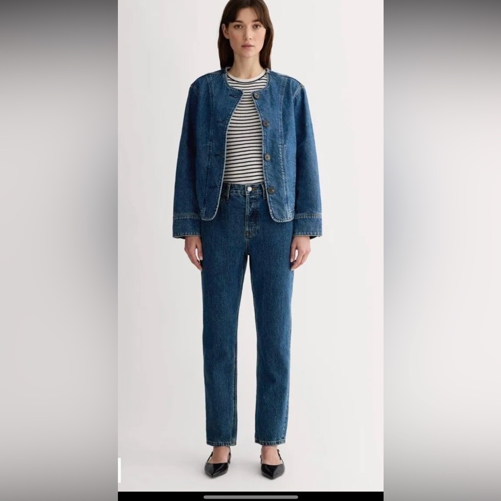 Everlane the Curvy 90's Cheeky Jeans Crop size 25